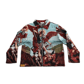 RDMCLOTHINGART tapestry hoodie ARCHANGEL MICHAEL TAPESTRY JACKET