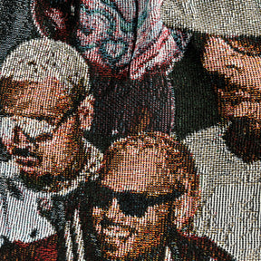 RDMCLOTHINGART tapestry hoodie CHRIS BROWN V2 TAPESTRY SHORTS