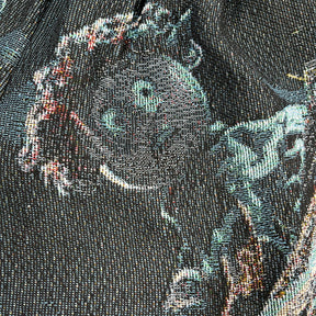 RDMCLOTHINGART tapestry hoodie CORALINE TAPESTRY SHORTS