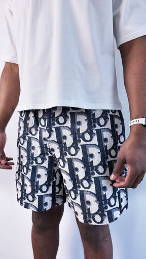 D TAPESTRY SHORTS - RDMCLOTHINGART