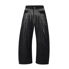 RDMCLOTHINGART tapestry hoodie DESIGNER PANTS-8012