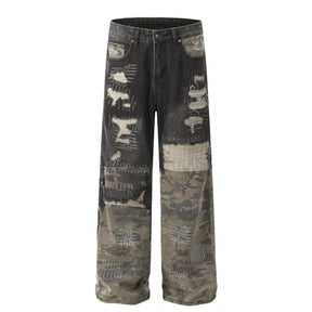 RDMCLOTHINGART tapestry hoodie DESIGNER PANTS-8020