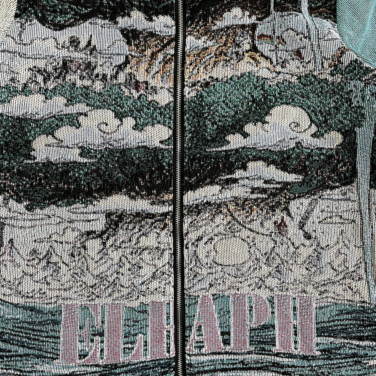 RDMCLOTHINGART tapestry hoodie ELBAPH TAPESTRY TEE