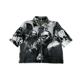 RDMCLOTHINGART tapestry hoodie FREEYSL TAPESTRY TEE
