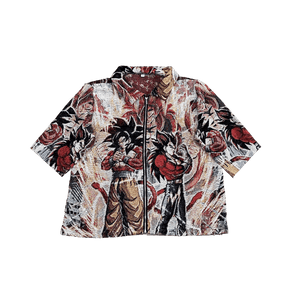 RDMCLOTHINGART tapestry hoodie GT GOKU&VEGETA TAPESTRY TEE