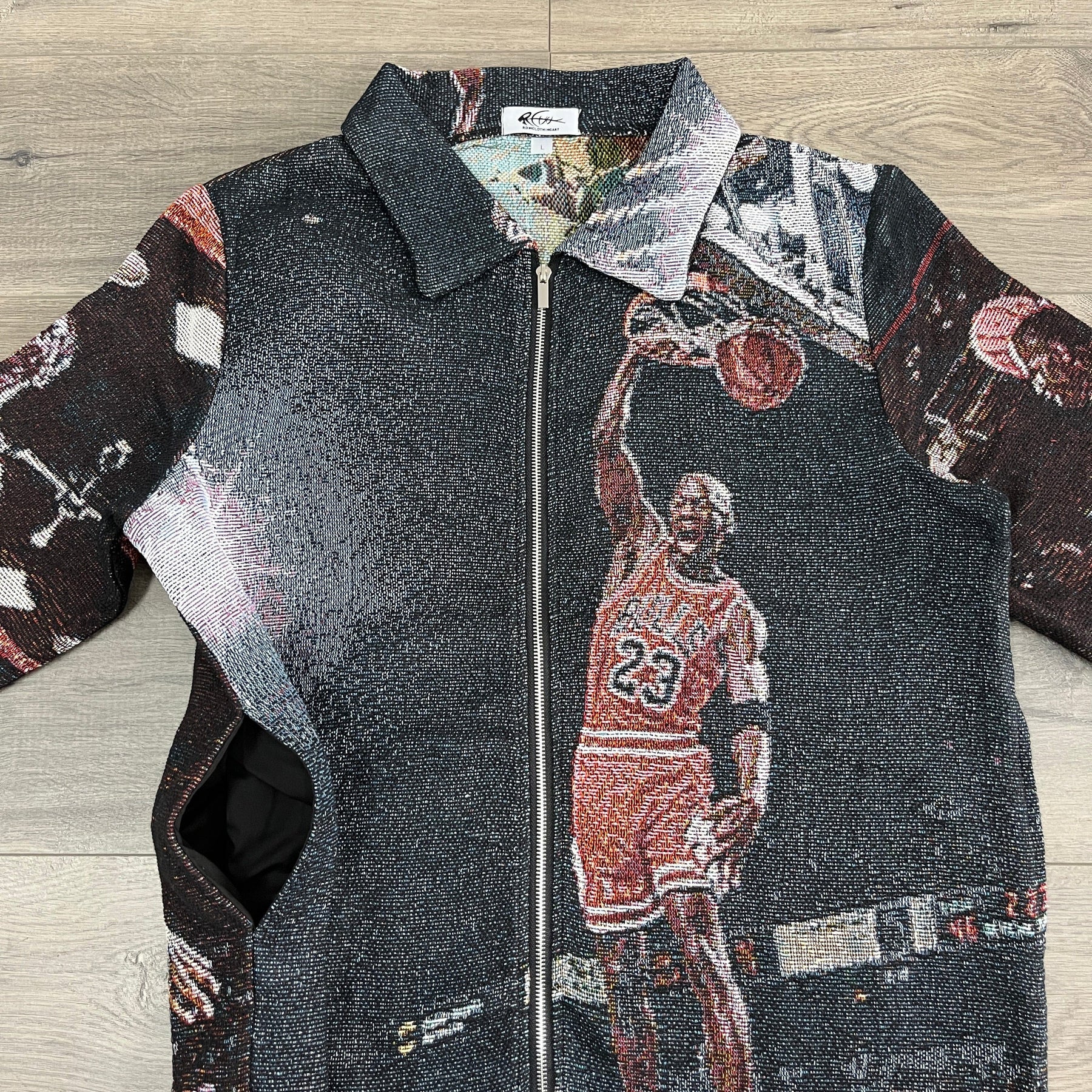 RDMCLOTHINGART tapestry hoodie MJ V2 TAPESTRY JACKET