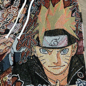 N TAPESTRY SHORTS - RDMCLOTHINGART