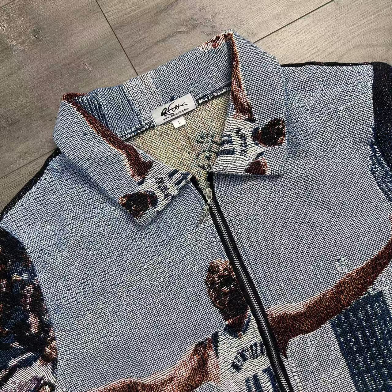 RDMCLOTHINGART tapestry hoodie NOWITZKI TAPESTRY JACKET