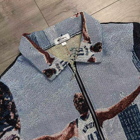 RDMCLOTHINGART tapestry hoodie NOWITZKI TAPESTRY JACKET