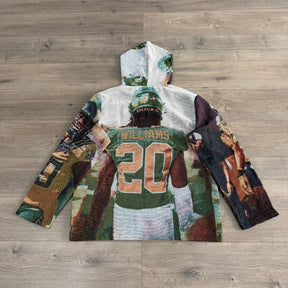 RDMCLOTHINGART tapestry hoodie OREGON TAPESTRY HOODIE