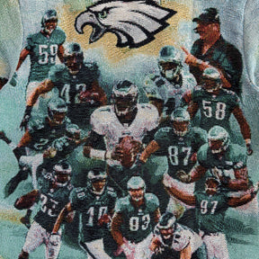 RDMCLOTHINGART tapestry hoodie PHILADELPHIA EAGLES  TAPESTRY TEE-98321