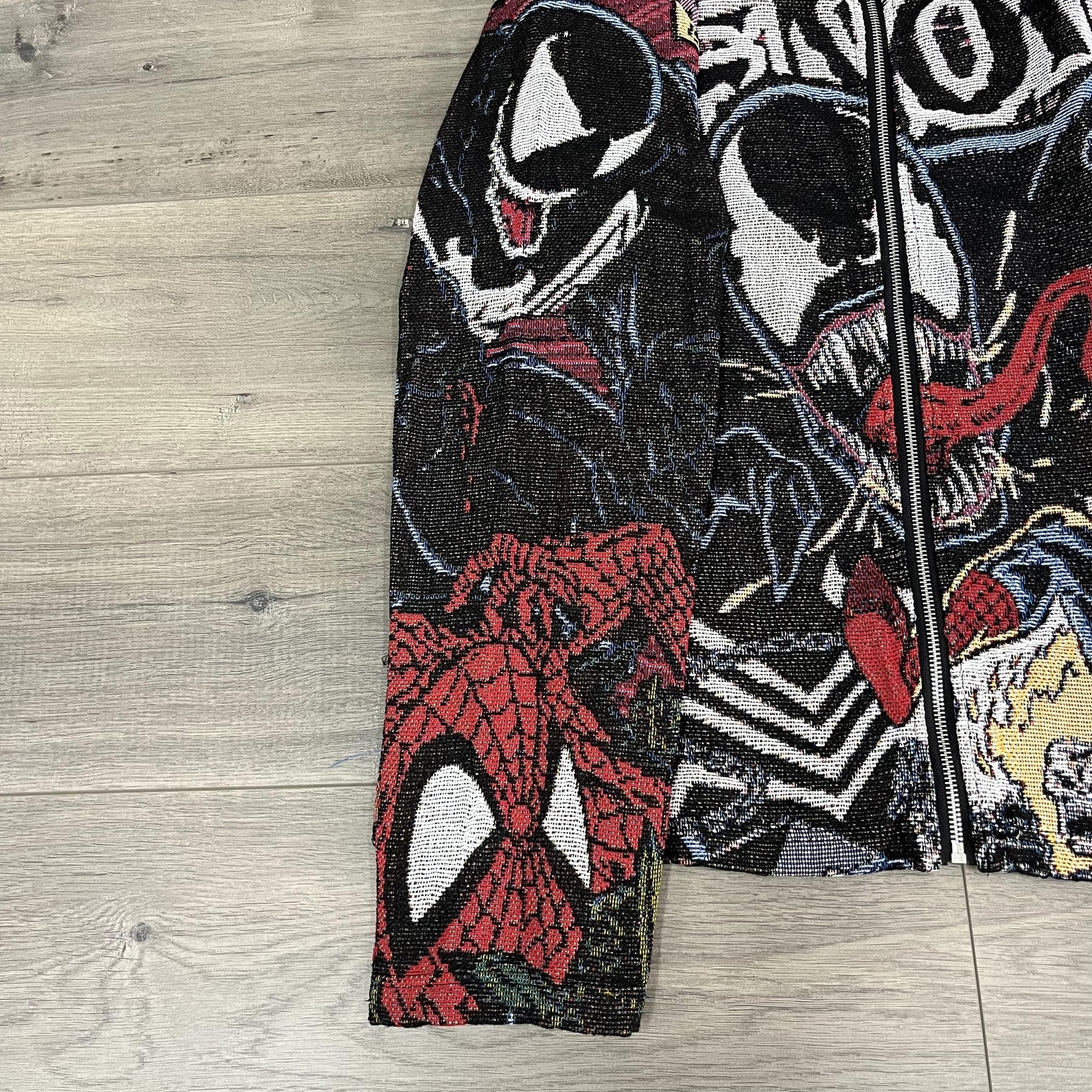 RDMCLOTHINGART tapestry hoodie VENOM JACKET
